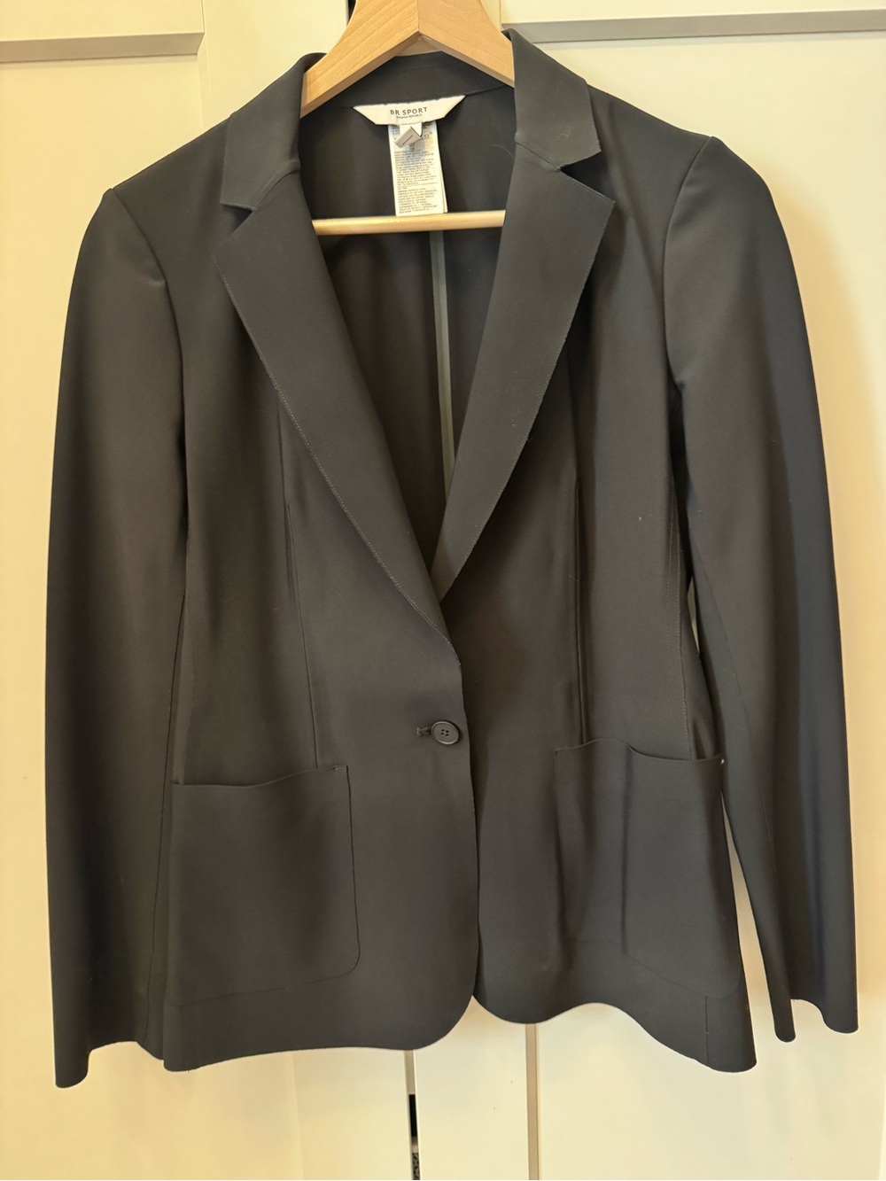 Banana Republic Women's Black Single-Button Blazer